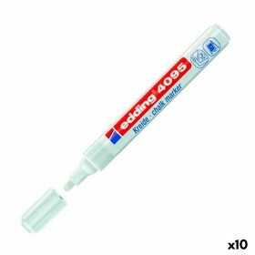 Rotulador para Pizarra Edding 661 Pizarra blanca Azul Blanco (10 Unidades) | Tienda24 - Global Online Shop Tienda24.eu