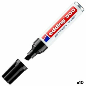 Permanent marker Edding 500 Black (10 Units) by Edding, Permanent Markers & Marker Pens - Ref: S8421307, Price: 30,43 €, Disc...