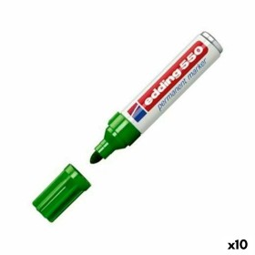 Marqueur permanent Edding 550 Vert (10 Unités) de Edding, Marqueurs indélébiles & Stylos-marqueurs - Réf : S8421316, Prix : 3...