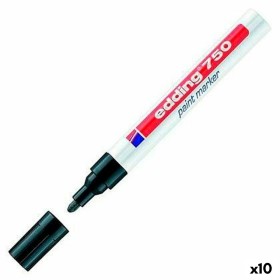 Marqueur permanent Edding 750 Noir (10 Unités) de Edding, Marqueurs indélébiles & Stylos-marqueurs - Réf : S8421329, Prix : 3...