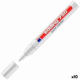 Dauermarker Edding 750 Weiß (10 Stück) von Edding, Permanent-Marker - Ref: S8421335, Preis: 35,96 €, Rabatt: %