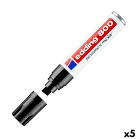 Marqueur permanent Edding 800 Noir (5 Unités) de Edding, Marqueurs indélébiles & Stylos-marqueurs - Réf : S8421351, Prix : 29...