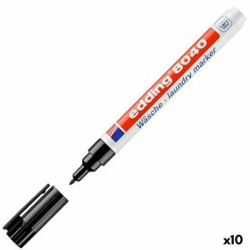 Permanent marker Edding Black (10 Units) by Edding, Permanent Markers & Marker Pens - Ref: S8421359, Price: 23,04 €, Discount: %