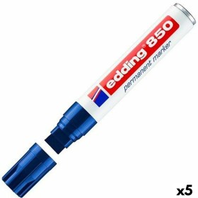 Marqueur permanent Edding 850 Bleu (5 Unités) de Edding, Marqueurs indélébiles & Stylos-marqueurs - Réf : S8421367, Prix : 36...