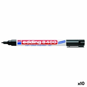 Dauermarker Edding e-8400 Schwarz (10 Stück) von Edding, Permanent-Marker - Ref: S8421381, Preis: 25,71 €, Rabatt: %