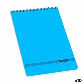 Cahier ENRI 80 Volets Bleu (10 Unités) de ENRI, Cahiers à spirales - Réf : S8421433, Prix : 16,94 €, Remise : %