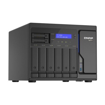 NAS Network Storage Qnap TS-h886 Black by Qnap, Network attached storage - Ref: M0312751, Price: 2,00 €, Discount: %