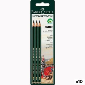 Set di Matite Faber-Castell Esagonale HB (10 Unità) di Faber-Castell, Materiali da disegno - Rif: S8421532, Prezzo: 25,70 €, ...