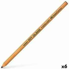 Pencil Faber-Castell Pitt Oil Base Soft Black (6 Units) by Faber-Castell, Drawing materials - Ref: S8421545, Price: 8,45 €, D...