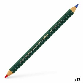 Crayon Faber-Castell 873 Color Bleu Rouge (12 Unités) de Faber-Castell, Matériel de dessin - Réf : S8421563, Prix : 13,85 €, ...