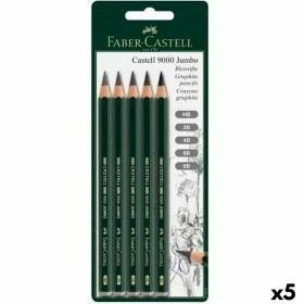 Bleistifte Set Faber-Castell Sechseckig 2B 4B 6B 8B (5 Stück) von Faber-Castell, Zeichnungsmaterialien - Ref: S8421593, Preis...