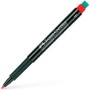 Marcatore permanente Faber-Castell Multimark 1513 F Rosso (10 Unità) | Tienda24 - Global Online Shop Tienda24.eu