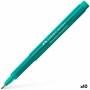 Felt-tip pens Faber-Castell Broadpen Document Turquoise (10 Units) | Tienda24 - Global Online Shop Tienda24.eu