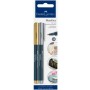 Conjunto de Canetas de Feltro Faber-Castell Creative Studio Metallics Dourado Metal (5 Unidades) | Tienda24 - Global Online Shop Tienda24.eu