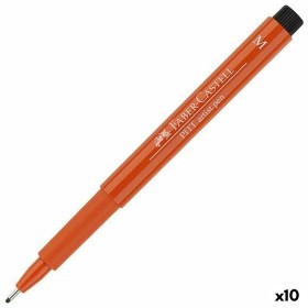 Felt-tip pens Faber-Castell Broadpen Document Turquoise (10 Units) | Tienda24 - Global Online Shop Tienda24.eu