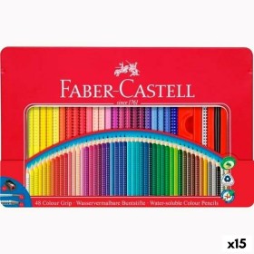 Colouring pencils Faber-Castell Multicolour (15 Units) by Faber-Castell, Drawing materials - Ref: S8421876, Price: 466,16 €, ...