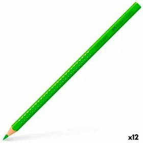 Matite colorate Faber-Castell Colour Grip Verde (12 Unità) di Faber-Castell, Materiali da disegno - Rif: S8421879, Prezzo: 10...