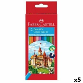 Colouring pencils Faber-Castell Multicolour (5 Units) by Faber-Castell, Drawing materials - Ref: S8421911, Price: 14,80 €, Di...