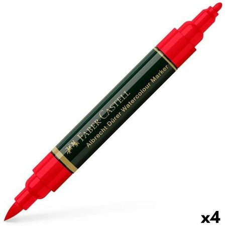 Rotuladores Faber-Castell Durer Rojo (4 Piezas) (4 Unidades) (121 Piezas) | Tienda24 - Global Online Shop Tienda24.eu