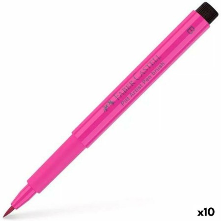 Rotuladores Faber-Castell Pitt Artist Cor de Rosa (10 Unidades) | Tienda24 - Global Online Shop Tienda24.eu