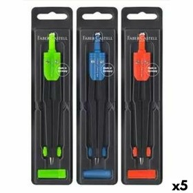 Compasso Faber-Castell Nero (5 Unità) | Tienda24 - Global Online Shop Tienda24.eu