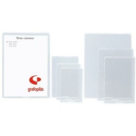 Étui pour Carte d'Identité Grafoplas Transparent PVC (25 Unités) Grafoplas - 1