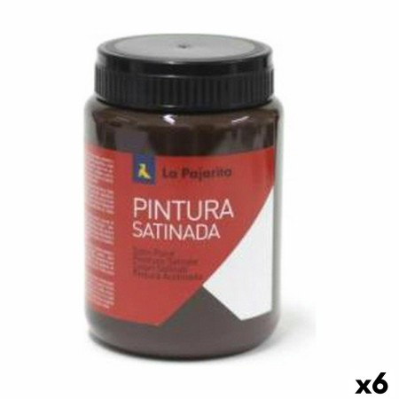 Têmpera La Pajarita L-15 6 Peças Catanho escuro Escolar Acetinado | Tienda24 - Global Online Shop Tienda24.eu