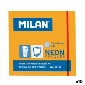 Sticky Notes Milan Orange 76 x 76 mm (10 Units) by Milan, Self-Stick Notes - Ref: S8422236, Price: 6,17 €, Discount: %