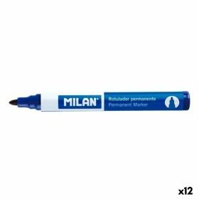 Marcatore permanente Milan Azzurro 4 mm (12 Unità) di Milan, Pennarelli indelebili e marcatori - Rif: S8422240, Prezzo: 8,34 ...