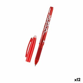 Crayon MP Click System Rouge Encre effaçable 0,7 mm (12 Unités) de MP, Stylos à bille rétractable - Réf : S8422265, Prix : 13...