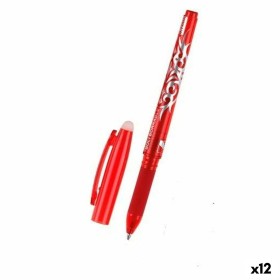 Pen MP Red Erasable ink 0,7 mm (12 Units) by MP, Retractable Ballpoint Pens - Ref: S8422268, Price: 12,48 €, Discount: %