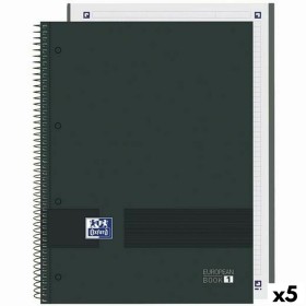 Cuaderno Oxford European Book Write&Erase Negro A4 (5 Unidades) de Oxford, Cuadernos de anillas - Ref: S8422282, Precio: 18,9...