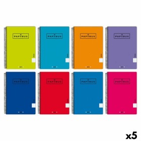 Notebook Papyrus 08-Uniclasic Quarto 80 Sheets (5 Units) by Papyrus, Wirebound Notebooks - Ref: S8422305, Price: 6,49 €, Disc...