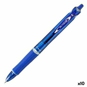 Crayon Pilot Acroball Bleu 0,4 mm (10 Unités) de Pilot, Stylos à bille rétractable - Réf : S8422318, Prix : 15,45 €, Remise : %