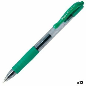 Gel pen Pentel Energel XM Klick 0.7 Black 12 Pieces | Tienda24 - Global Online Shop Tienda24.eu