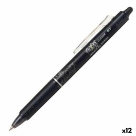 Crayon Pilot Frixion Clicker Encre effaçable Noir 0,4 mm 12 Unités de Pilot, Stylos à bille rétractable - Réf : S8422386, Pri...