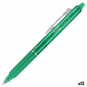 Caneta Pilot Frixion Clicker Tinta apagável Verde 0,4 mm (12 Unidades) de Pilot, Canetas esferográficas retráteis - Ref: S842...