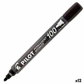 Dauermarker Pilot Sca-100 Schwarz (12 Stück) von Pilot, Permanent-Marker - Ref: S8422479, Preis: 11,17 €, Rabatt: %