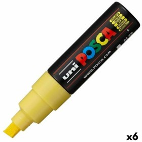 Felt-tip pens POSCA PC-8K Yellow (6 Units) by POSCA, Permanent Markers & Marker Pens - Ref: S8422550, Price: 30,79 €, Discoun...