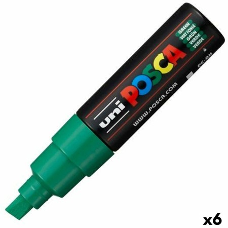 Marker pen/felt-tip pen POSCA PC-8K Green (6 Units) | Tienda24 - Global Online Shop Tienda24.eu