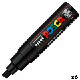 Felt-tip pens POSCA PC-8K Black (6 Units) by POSCA, Permanent Markers & Marker Pens - Ref: S8422561, Price: 30,79 €, Discount: %