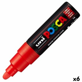 Rotuladores POSCA PC-7M Vermelho (6 Unidades) de POSCA, Marcadores permanentes - Ref: S8422574, Preço: 30,79 €, Desconto: %