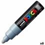 Pennarello POSCA PC-7M Grigio (6 Unità) | Tienda24 - Global Online Shop Tienda24.eu