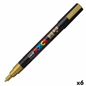 Marcador POSCA PC-3M Dorado (6 Unidades) de POSCA, Materiales de dibujo - Ref: S8422593, Precio: 20,53 €, Descuento: %