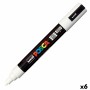 Feutres POSCA PC-5M Blanc (6 Unités) | Tienda24 - Global Online Shop Tienda24.eu