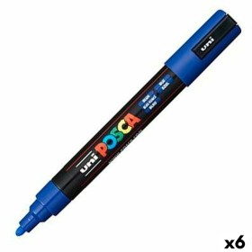 Pennarelli POSCA PC-5M Azzurro (6 Unità) di POSCA, Penne a punta porosa - Rif: S8422614, Prezzo: 21,51 €, Sconto: %