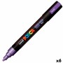 Filzstift POSCA PC-5M Violett (6 Stück) | Tienda24 - Global Online Shop Tienda24.eu