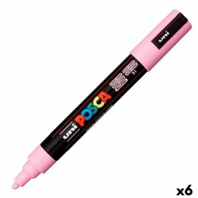 Marcador POSCA PC-5M Rosa Claro (6 Unidades) de POSCA, Materiais de desenho - Ref: S8422628, Preço: 20,74 €, Desconto: %