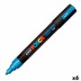 Filzstifte POSCA PC-5M Blau (6 Stück) | Tienda24 - Global Online Shop Tienda24.eu