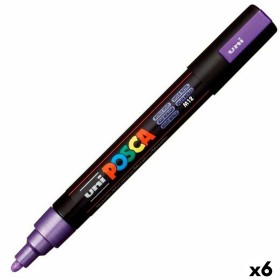 Feutres POSCA PC-5M Violet (6 Unités) de POSCA, Matériel de dessin - Réf : S8422638, Prix : 20,74 €, Remise : %